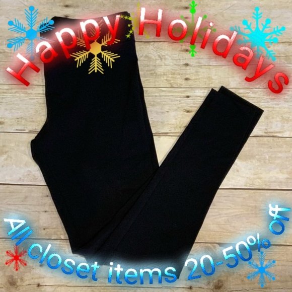 Matty M Pants - Marty M Black Solid Leggings Size L